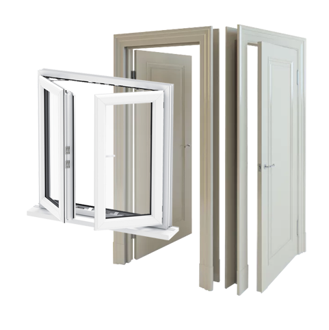 двери и окна для деревянного дома