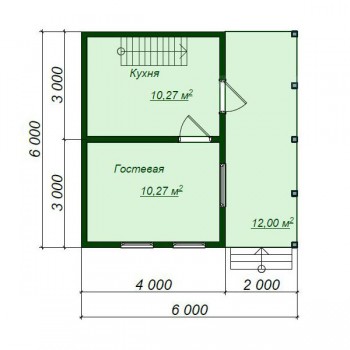 Проект дома 070