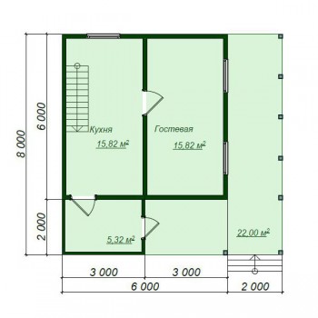 Проект дома 130