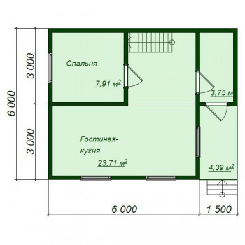 Проект дома 140